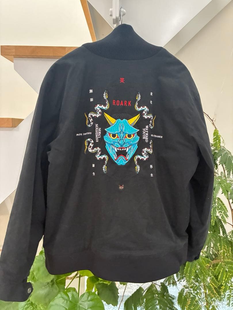 ジャケット・アウター ROARK x KANAME BOMBER JACKET: BLACK 楽天市場】25 ROARK ロアーク ジャケット 