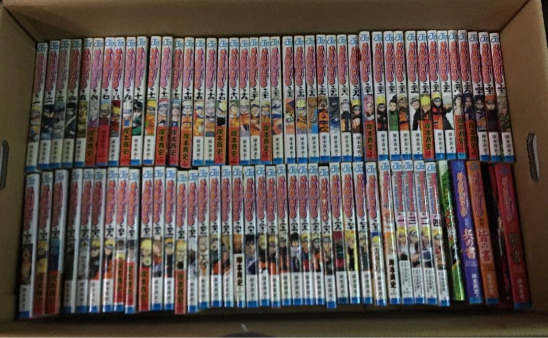 ♦︎NARUTO ナルト　全72巻+外伝　岸本斉史　◆全巻・完結 ナルト 全巻 セット 全72巻 naruto 外伝 岸本 斉史 全巻セット 表紙