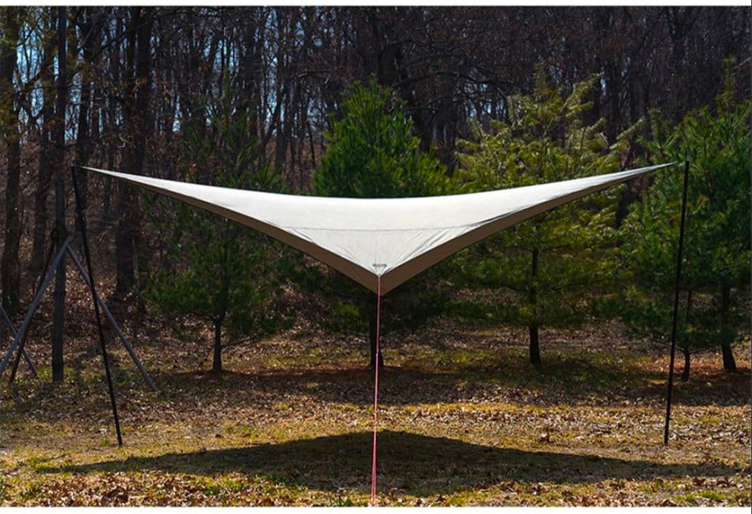 【新品同様！！】トロイ　タープ　コロンバ 自然大好き！ニッチ・リッチ・キャッチ テント・タープ 【セール