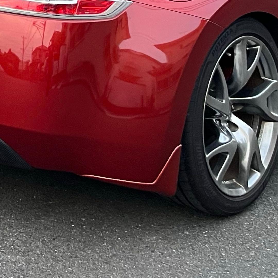 《日産純正》フェアレディZ Z34 フロント リア マッドガード オレンジ