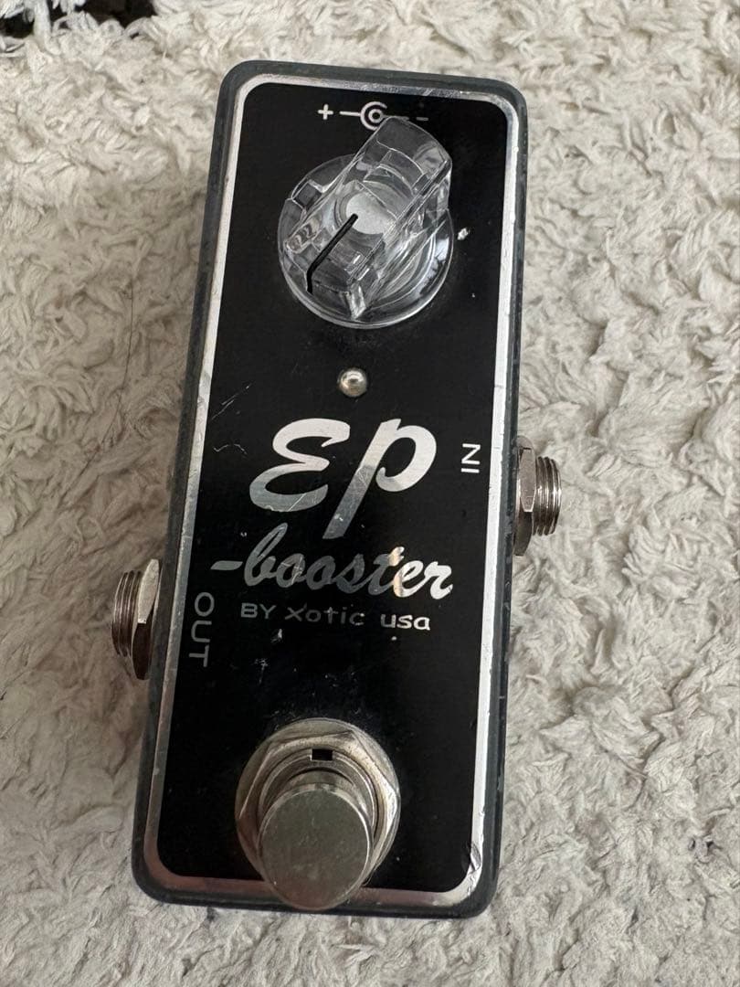 ギター EP BOOSTER レビュー】Xotic – EP Booster 15周年を迎えた優秀なクリーン