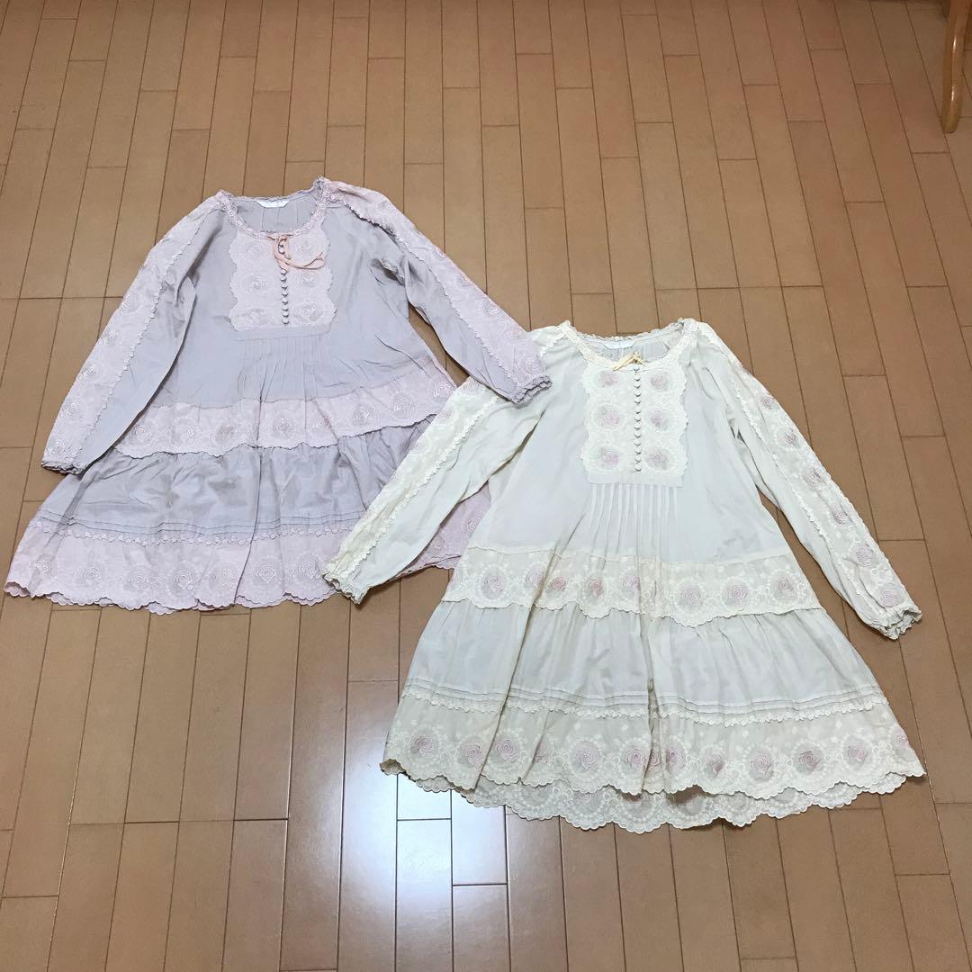 ピンクハウス　チュニックワンピース　2点おまとめ ピンクハウス ピンクハウス HOUSE PINK FAIR｜ピンクハウス