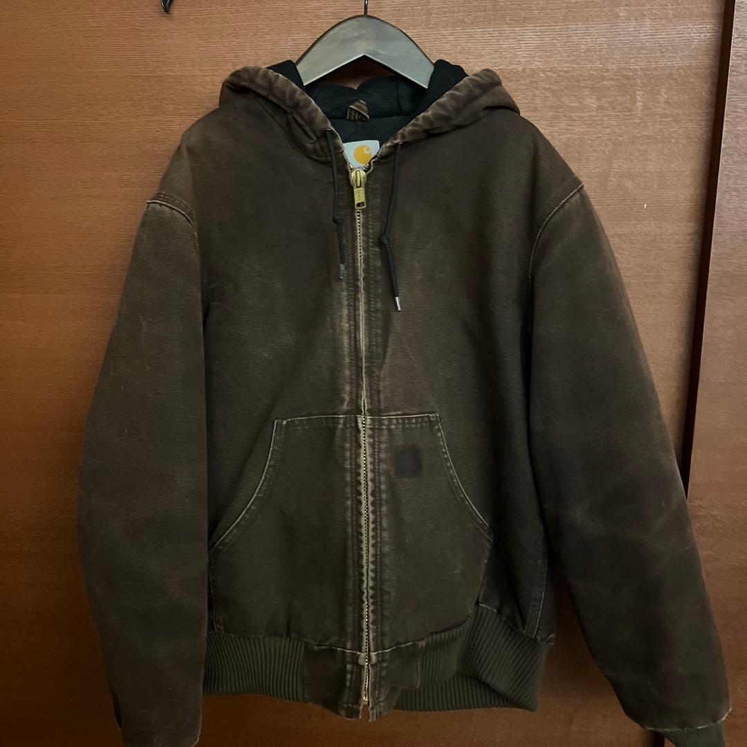 Carhartt アクティブジャケット ブラウン メンズ Carhartt（カーハート） ジャケット アクティブジャケット メンズ 定番