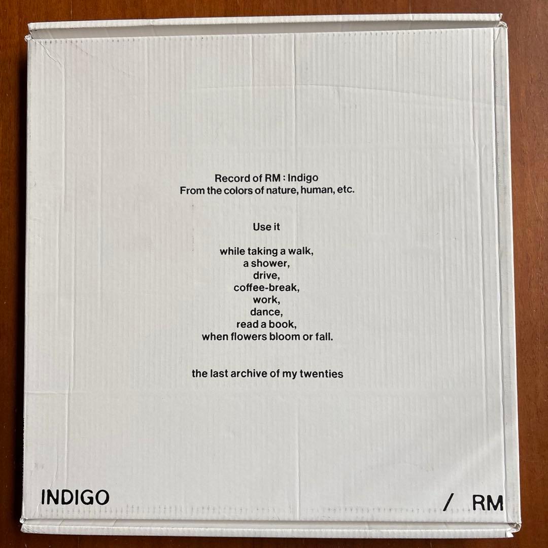 user_a94787f7 　BTS RM INDIGO LP RM (BTS) - Indigo - LP – The 'In' Groove