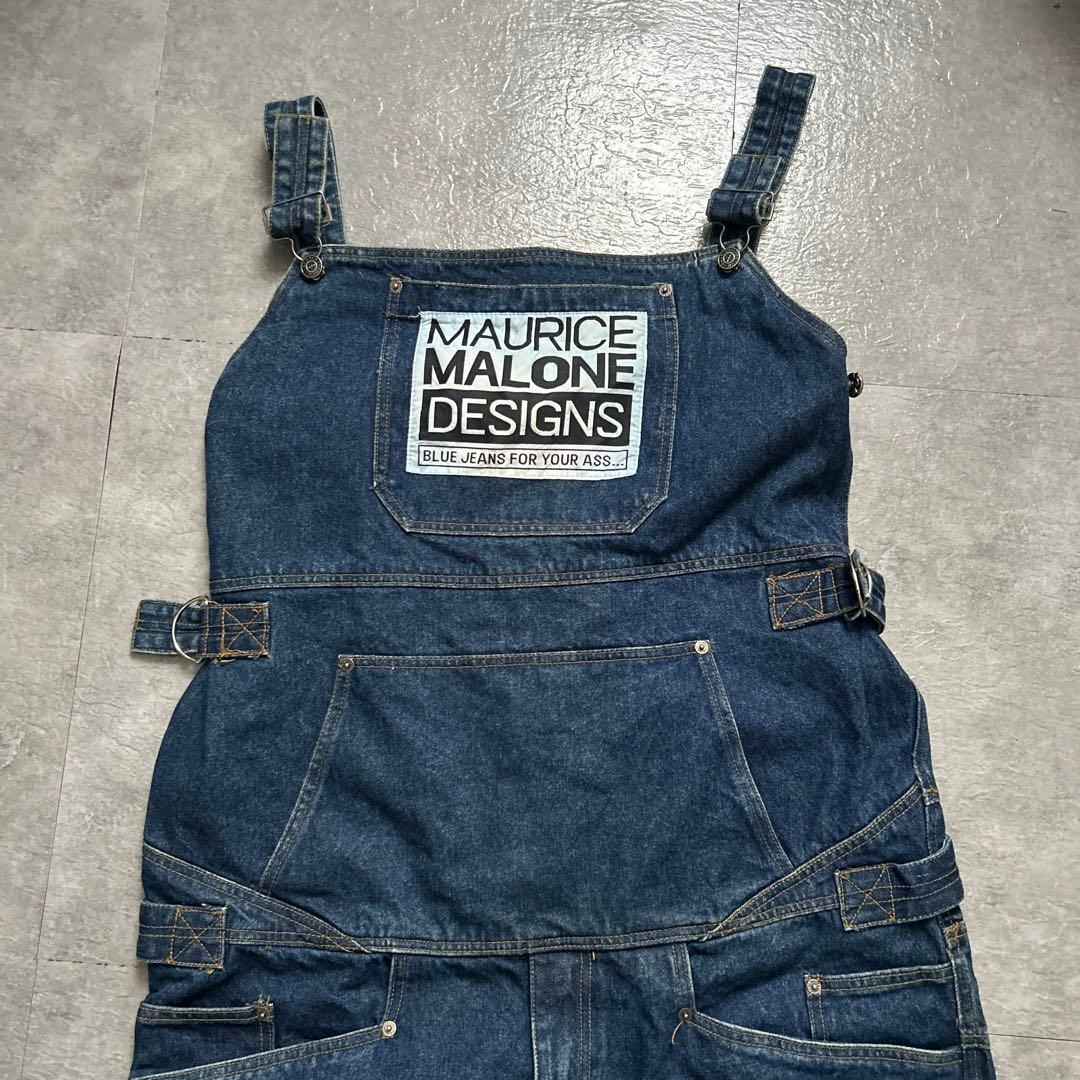 専用　希少MAURICEMALONE モーリスマローンオーバーオールXLサイズ 希少90s Maurice Malone オーバーオール HIPHOP - メルカリ