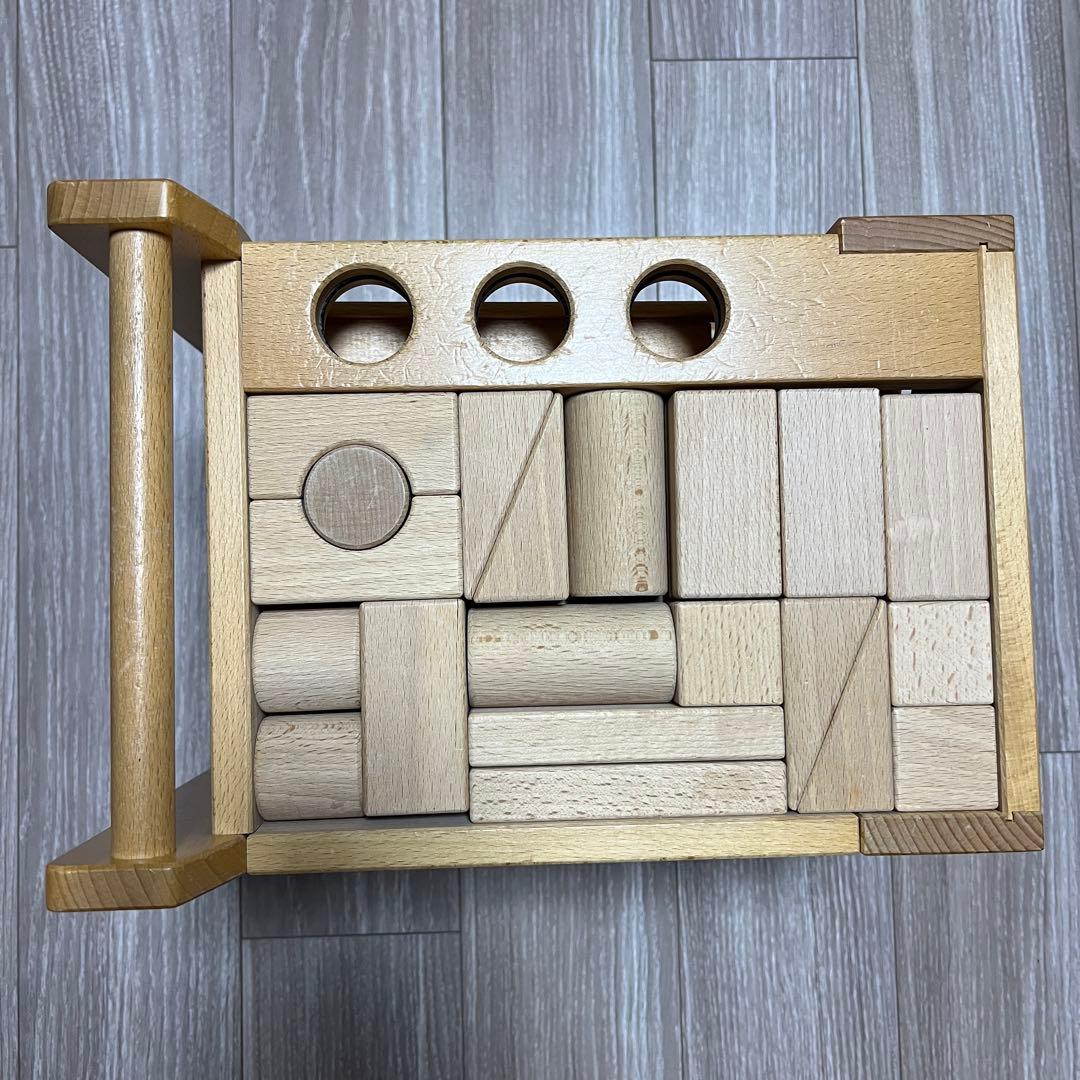 KOIDE ジョイフルワゴン グランパパ 積み木 知育 - メルカリ