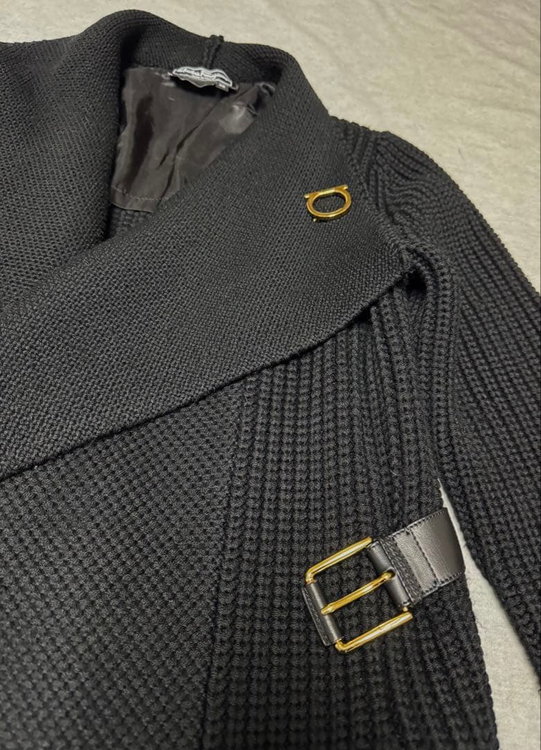 【フェラガモ】ニットコート FERRAGAMO/フェラガモ_Women通販 | シングルブレストコート【送料無料