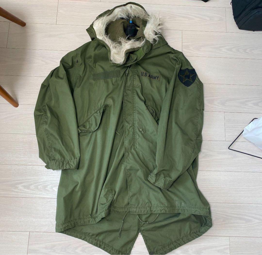 実物 M-65 モッズコート 米軍 M65 ミリタリー　古着 楽天市場】☆希少 実物 USED 米軍 M-65 フィッシュテールパーカー フル