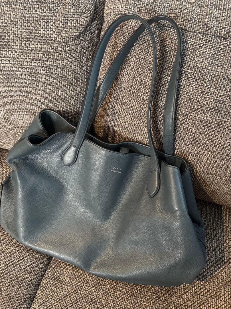 FARO レザー トートバッグ FARO（ファーロ）スムースレザートートバッグ Calma Tote Large