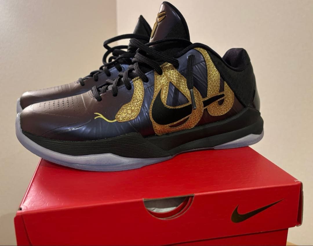 シューズ(男性用) Kobe 5 Protro Year of the Mamba/Eggplant Nike Kobe 5 Protro 
