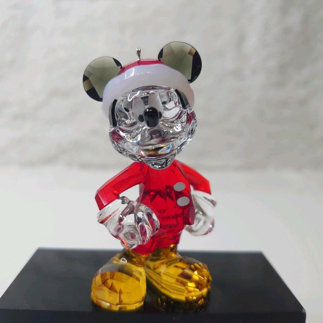 美品】スワロフスキー ディズニー ミッキー ミニー 2体セット オーナメント