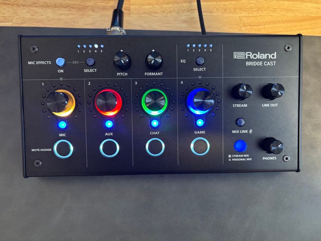 ブリッジキャスト Roland BRIDGE CAST Roland BRIDGECAST X ゲーム配信向け ブリッジキャスト ビデオ