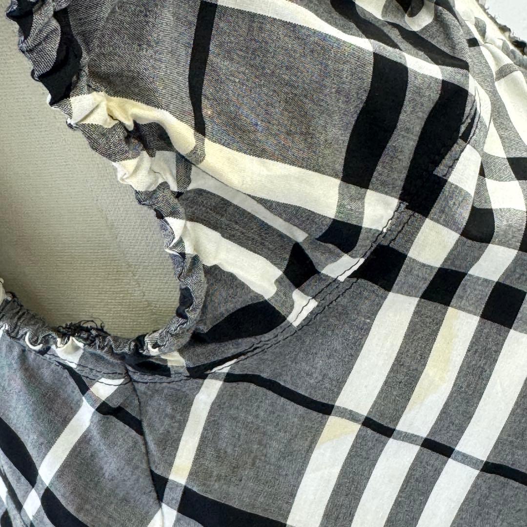 BURBERRY BLACK LABEL チュニック M チェック柄 レディース - メルカリ