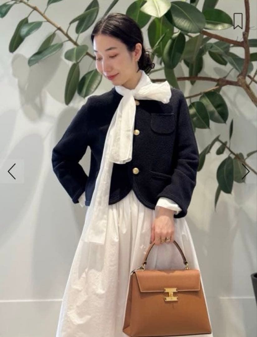 コンパクトブロード シフォンボウタイブラウス コンパクトブロード シフォンボウタイブラウス｜トゥモローランド 公式通販