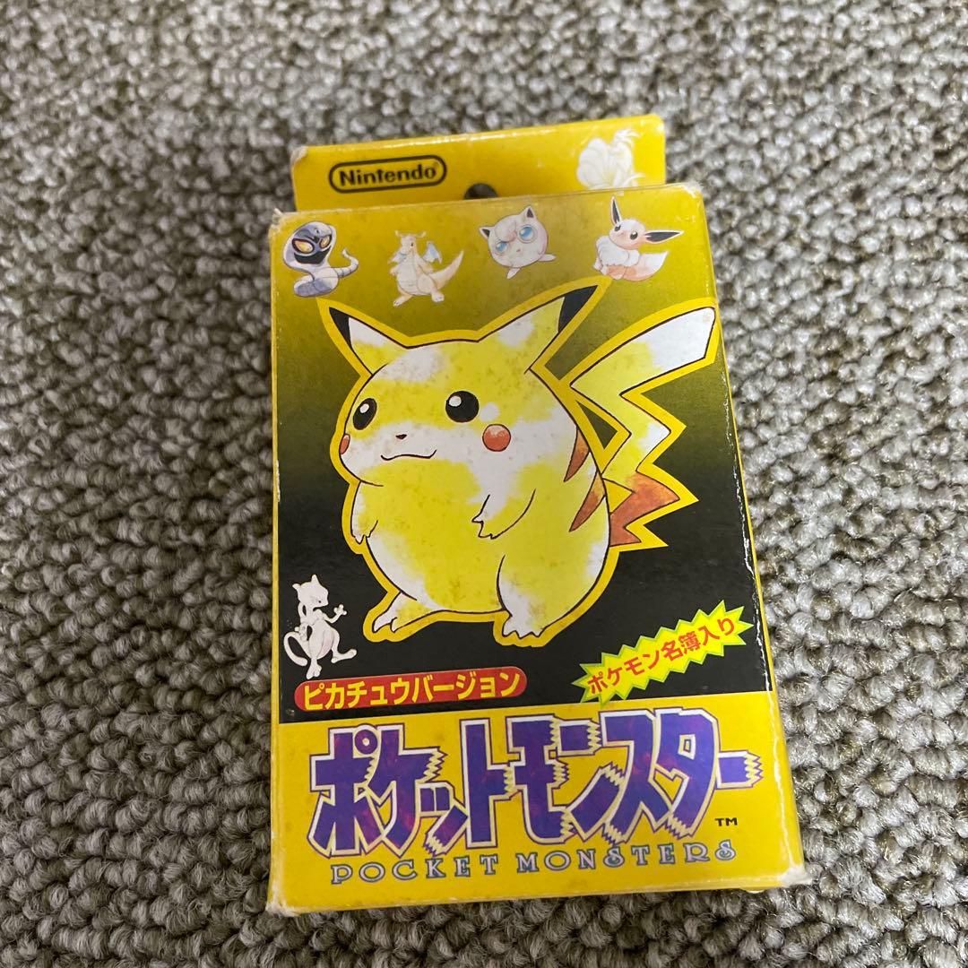 ポケットモンスター　ピカチュウバージョン　トランプ 2026年最新】ポケモントランプ ピカチュウの人気アイテム - メルカリ