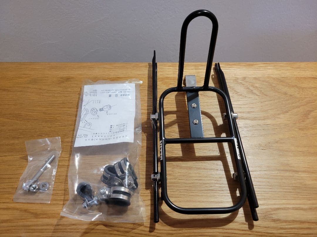 アクセサリー NITTO M-1B front rack black NITTO* M-1B front rack (black) - BLUE LUG GLOBAL ONLINE STORE