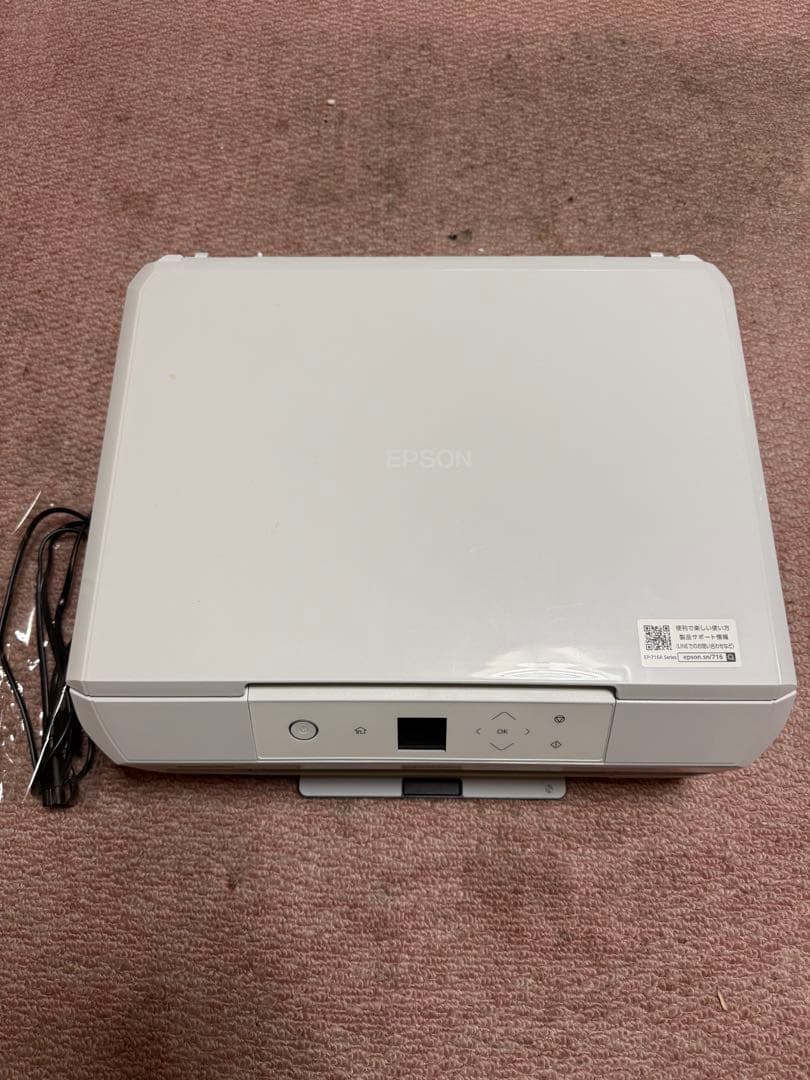 EP-716A インクジェットプリンター　ジャンク品 EPSONｲﾝｸｼﾞｪｯﾄﾌﾟﾘﾝﾀｰ(複合機)EP-716Aの購入経緯とｾｯﾄｱｯﾌﾟ！ - 趣味を