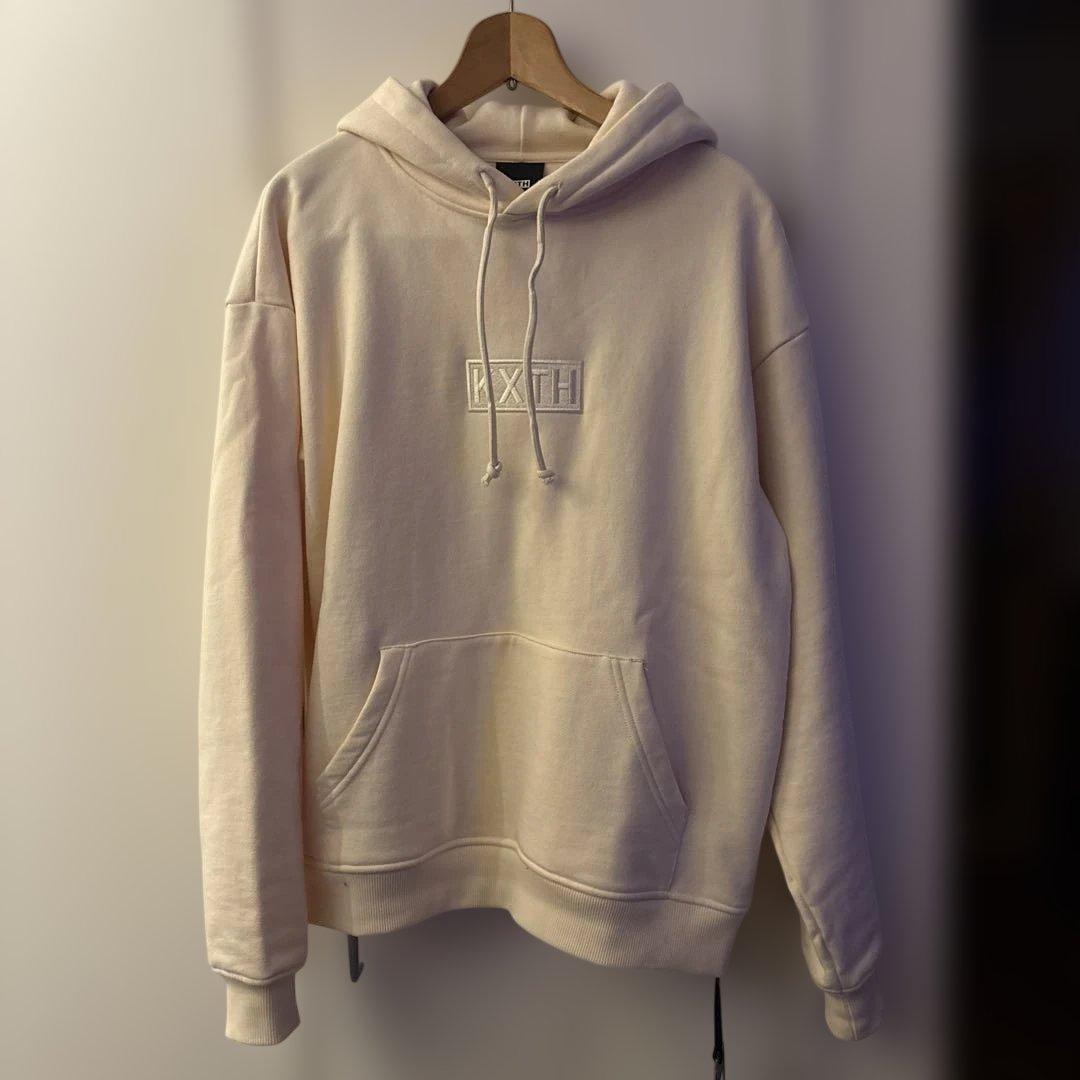 KITH 記念ボックスロゴパーカー フーディ　サイズS USED 2026年最新】kith パーカー ボックスロゴの人気アイテム - メルカリ
