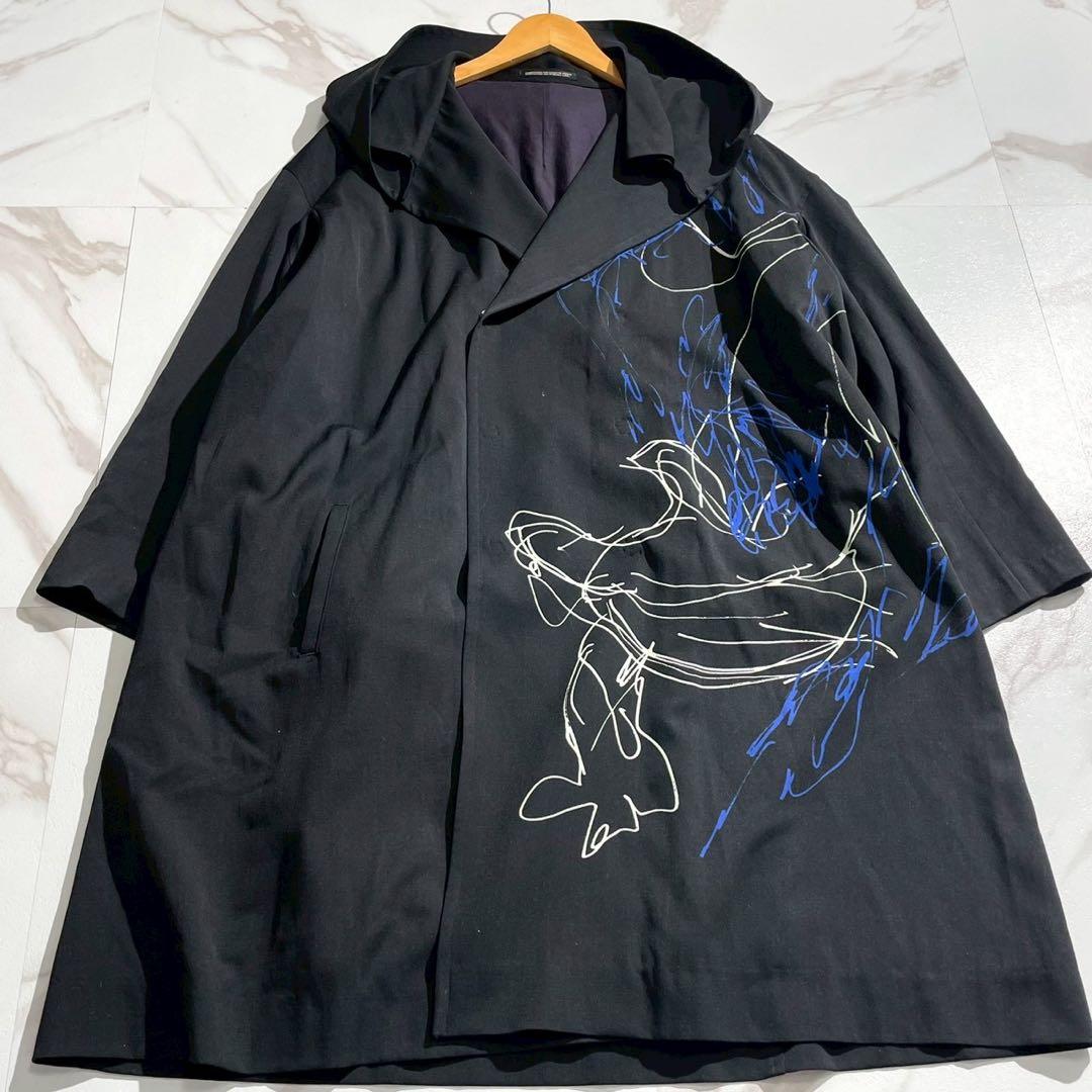 ジャケット・アウター Yohji Yamamoto +Noir Hooded coat 16AW Hooded Coat – La Garçonne