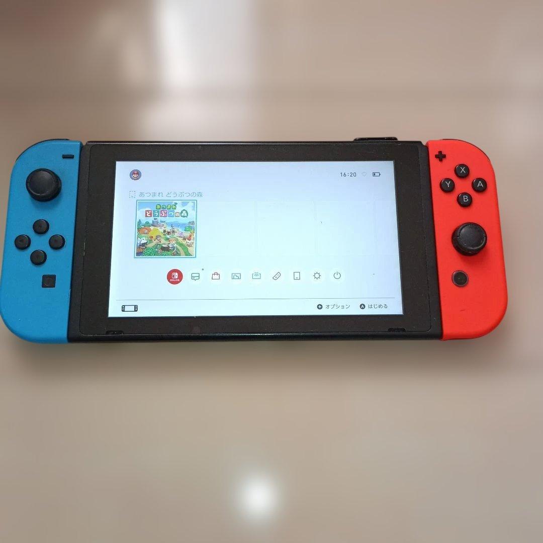 （ジャンク）　Nintendo Switch 本体、ネオンブルー、ネオンレッド 任天堂 Nintendo Switch 有機ELモデル ネオンブルー ネオンレッド