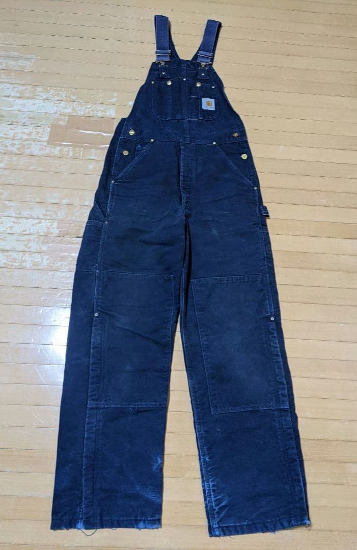 Carharttカーハート キルティングオーバーオール(32×32) 楽天市場】Carhartt カーハート オーバーオール レングス32 ダブルニー