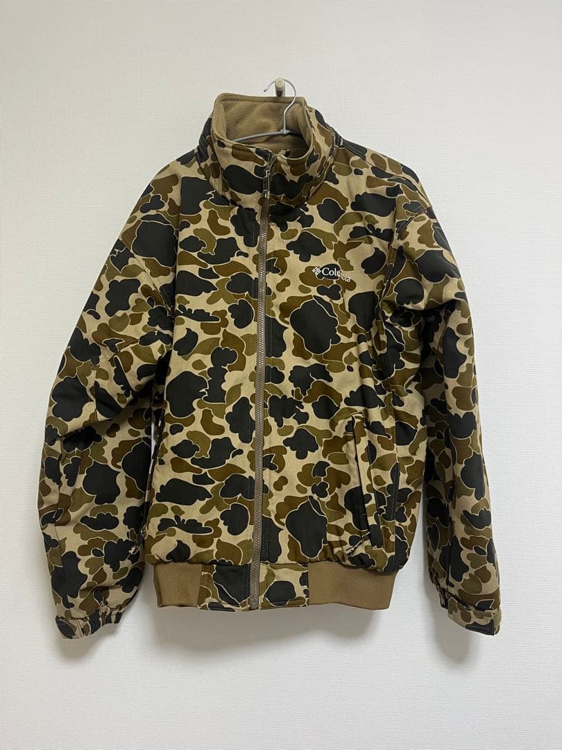 Columbia コロンビア　ジャケット　カモフラージュ柄　迷彩柄　L USA製 80年代 Columbia コロンビア 迷彩 カモ柄 ゴアテックス